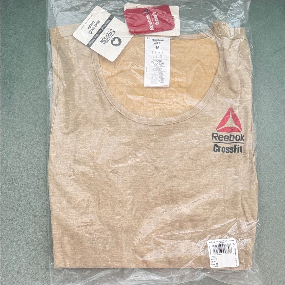 Reebok Tan CrossFit Tank Top